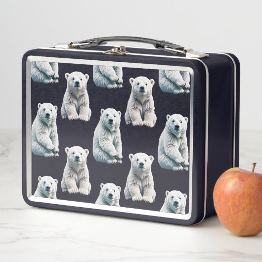 Polar Beer Animal Pattern Design (In situ)