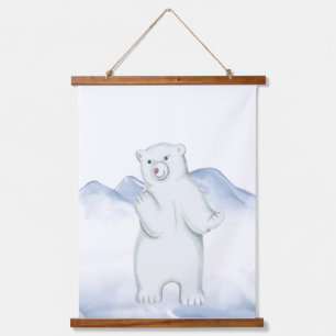 Polar Beer Arctic Dierenkwekerij Wanddecor Hangend Wandkleed