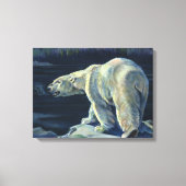 Polar Beer, Arctic Marine Life Animals Canvas Afdruk (Voorkant)
