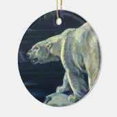Polar Beer, Arctic Marine Life Animals Keramisch Ornament (Links)