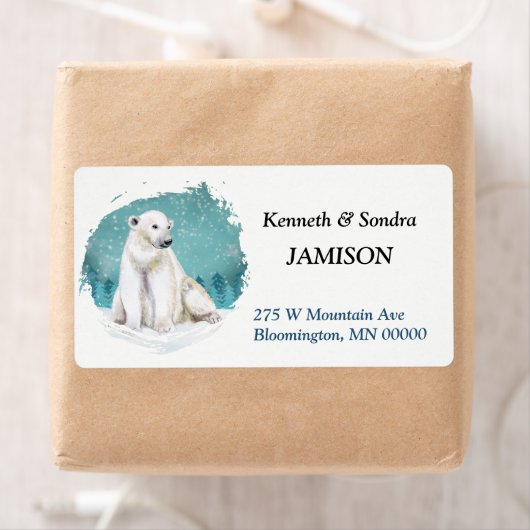 Polar Beer Arctic Return Label (Insitu)