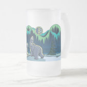 Polar Beer Art Beer Mok First Nations Beer Glass (Voorkant rechts)