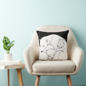 Polar Beer Art Pillow Moeder w. Baby Beren Pillow Kussen (Stoel)