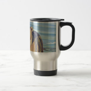 Polar Beer Art Travel Mug Wildlife Art Beer Cup Reisbeker