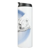 Polar Beer Art Tumbler Mok Beer Drinkware & Gesche (Geroteerd rechts)