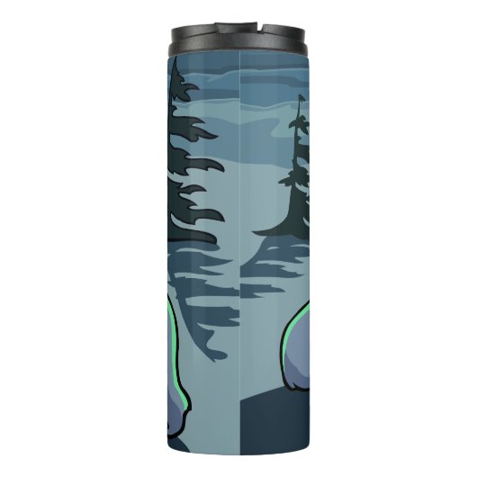 Polar Beer Art Tumbler Mok Beer Drinkware & Gesche (Achterkant)