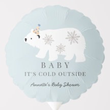 Polar Beer Baby Het is koud buiten blauw Baby show