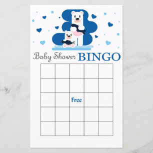 Polar beer baby shower bingo