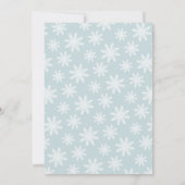 Polar Beer Baby shower Invitation Kaart (Achterkant)