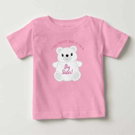 Polar Beer Baby shower Roze (Voorkant)