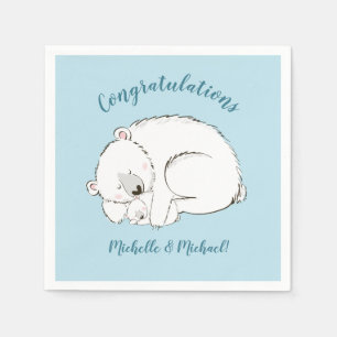 Polar Beer Baby shower Servet