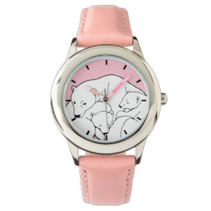 Polar Beer Bekijk de Beer van Wildlife Kind Horloge