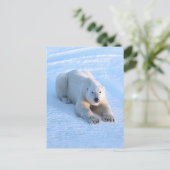 Polar Beer Blue Briefkaart (Staand voorkant)