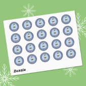 Polar Beer Blue Holiday Retour Adres Sticker