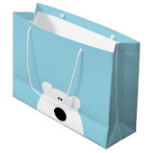 Polar Beer Blue Large Cadeautasje (Voorkant Gekanteld)