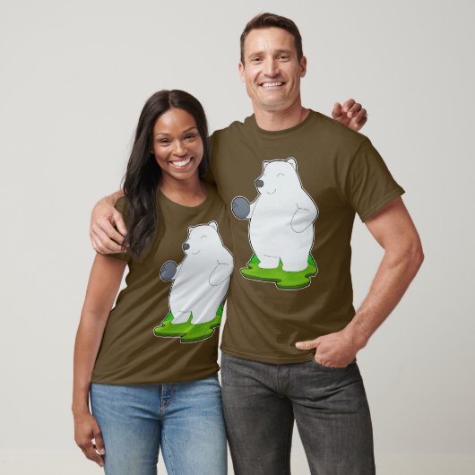 Polar beer Bowling bal T-shirt (Unisex)