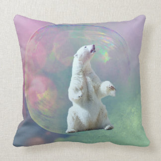 Polar Beer Bubble Pillow Kussen