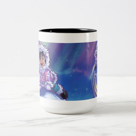 Polar Beer Bus Tweekleurige Koffiemok (Center)