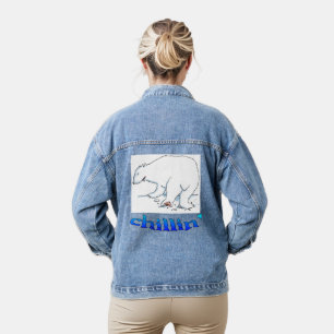 Polar Beer chill vrouwen denim jas Denim Jacket