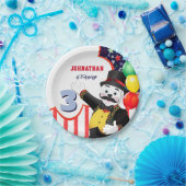 Polar Beer Circus Kids Verjaardagsfeest Papieren B Papieren Bordje (Feest)
