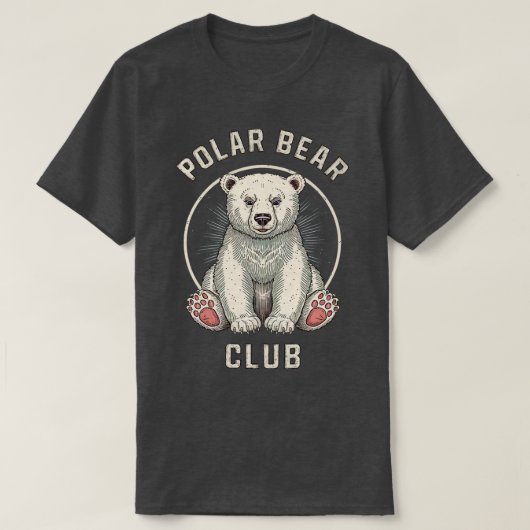 Polar beer Club 1 T-shirt (Design voorkant)