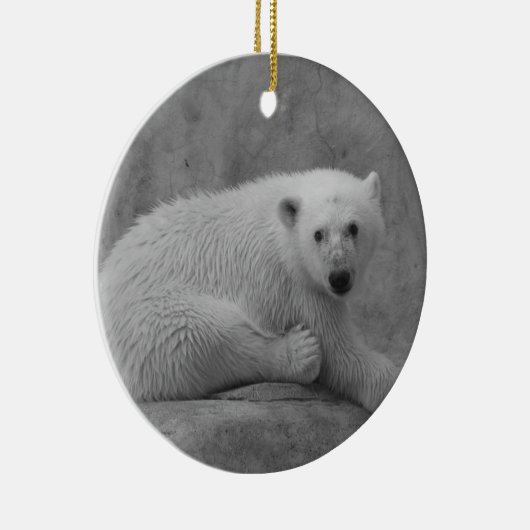 Polar Beer Cub Ornament (Rechts)