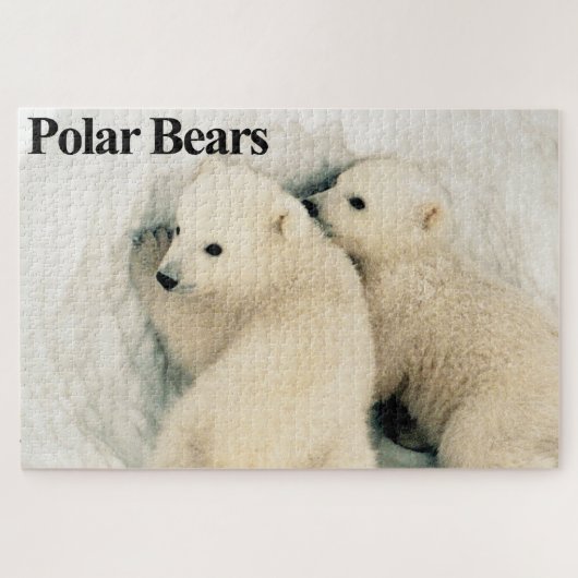 Polar Beer Cubs Legpuzzel (Horizontaal)