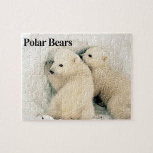 Polar Beer Cubs Puzzle Legpuzzel