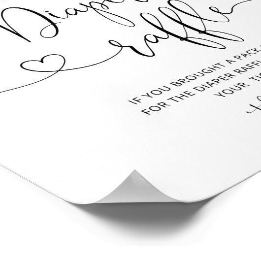 Polar beer Diaper raffinage Poster (Hoek)