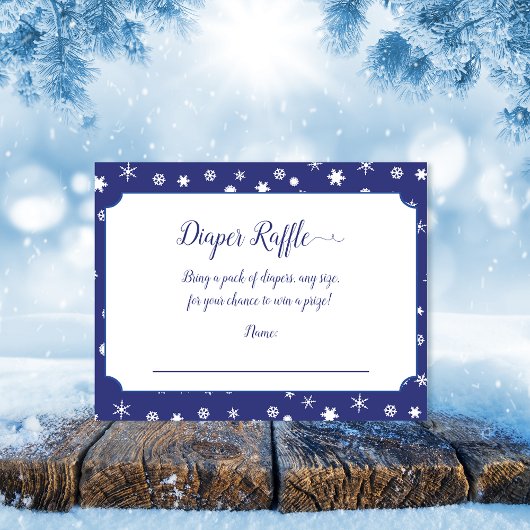 Polar Beer Diaper Raffle Baby shower