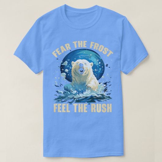 Polar Beer Duik Icy Water Polar Duik Premium T-shirt (Design voorkant)