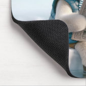 Polar Beer Een krant lezen Muismat (Hoek)