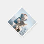 Polar Beer Een krant lezen Servet (Hoek)