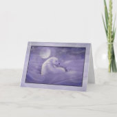 Polar Beer en Cub kerst Kaart (Voorkant)