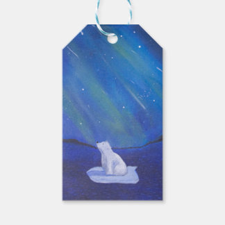 Polar Beer en het noorderlicht Cadeaulabel