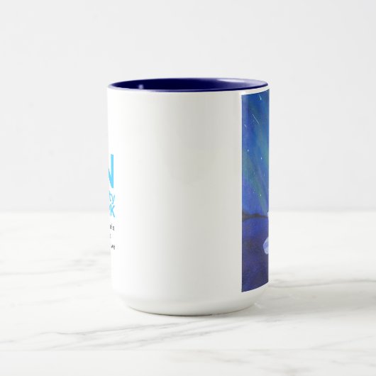 Polar Beer en het noorderlicht Mok (Midden)