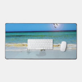 Polar Beer en Jack Russel, bureaumat (Keyboard & Muis)