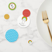 Polar Beer en Regenboog Tafel Confetti (Groep)