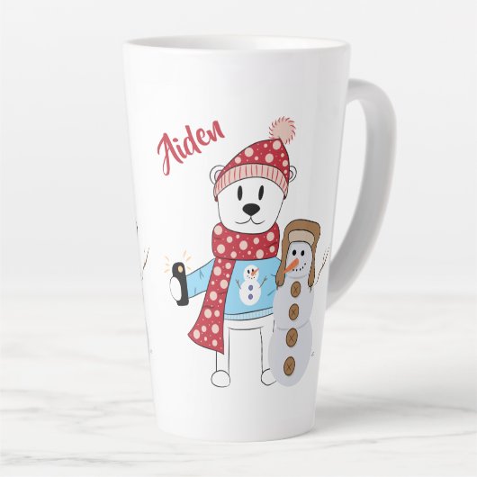 Polar Beer en Snowman Latte Mok (Rechterhoek)