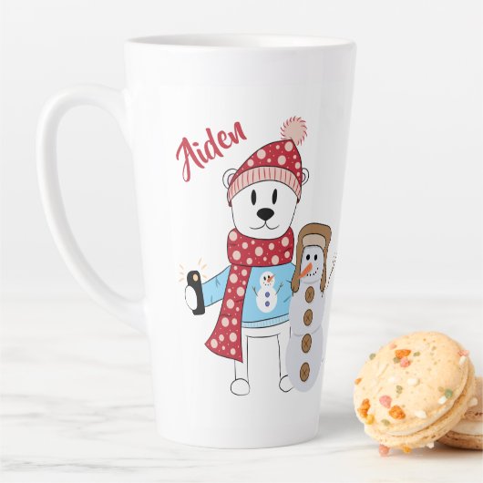 Polar Beer en Snowman Latte Mok (In situ)