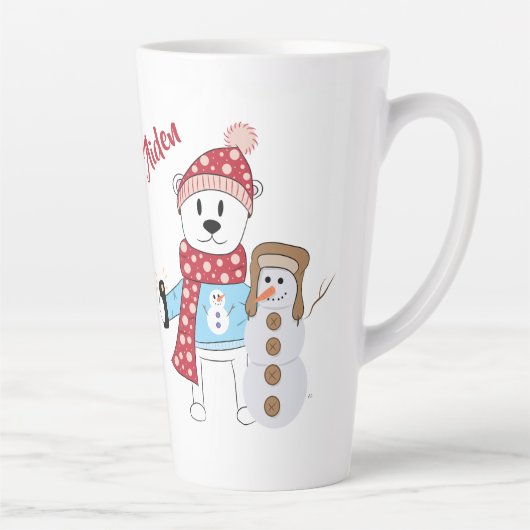 Polar Beer en Snowman Latte Mok (Rechts)