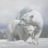 Polar Beer familie Stickers (Voorkant)