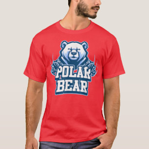 Polar Beer Fan Team Support Sportdier Wildli T-shirt