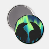 Polar Beer Fridge Wildlife Art Kitchen Gift Magneet (Voorkant / Achterkant)