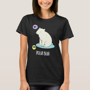 Polar Beer Funny Science Pun Dark BG T-shirt