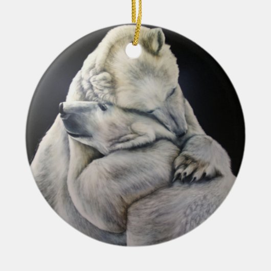 Polar Beer Hug Ornament (Voorkant)