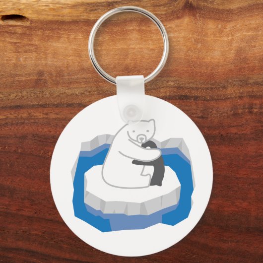 Polar Beer Hug Sleutelhanger (Voorkant)