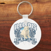 Polar Beer Illinois Sleutelhanger (Voorkant)