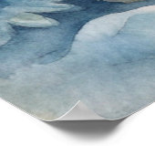 Polar Beer in de winter Poster (Hoek)