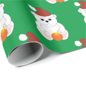 Polar beer kerstkerstkerstkerstkerstkerstkerstman cadeaupapier (Rol Hoek)